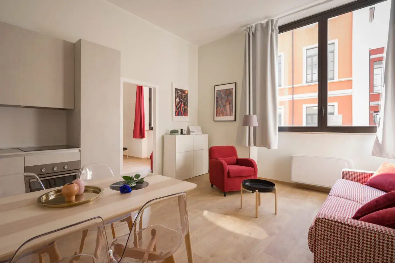 Nowoczesne mieszkanie z kuchnią, jadalnią i salonem. Idealne na pobyt, jak w domu. Czy to Airbnb?
