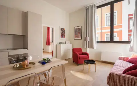 Nowoczesne mieszkanie z kuchnią, jadalnią i salonem. Idealne na pobyt, jak w domu. Czy to Airbnb?